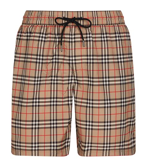 burberry trunks men|burberry check drawcord swim shorts.